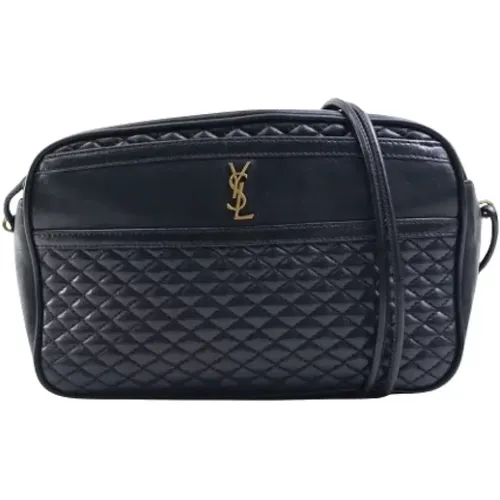 Pre-owned Cross Body Bags, female, , Size: ONE SIZE Pre-owned Leather crossbody-bags - Yves Saint Laurent Vintage - Modalova