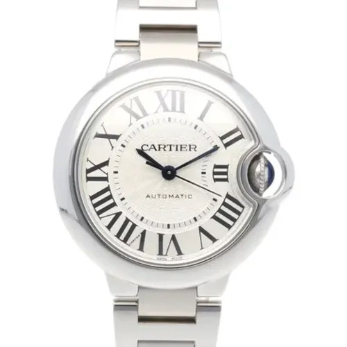 Pre-owned Stainless Steel watches , female, Sizes: ONE SIZE - Cartier Vintage - Modalova