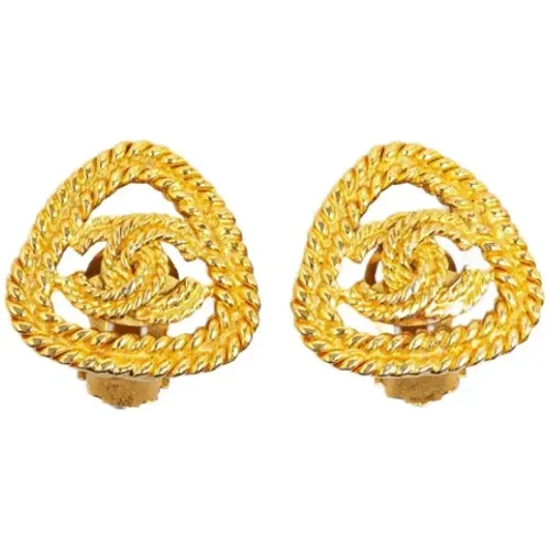 Pre-owned Jewellery, female, , Size: ONE SIZE Pre-owned Gold chanel-jewelry - Chanel Vintage - Modalova