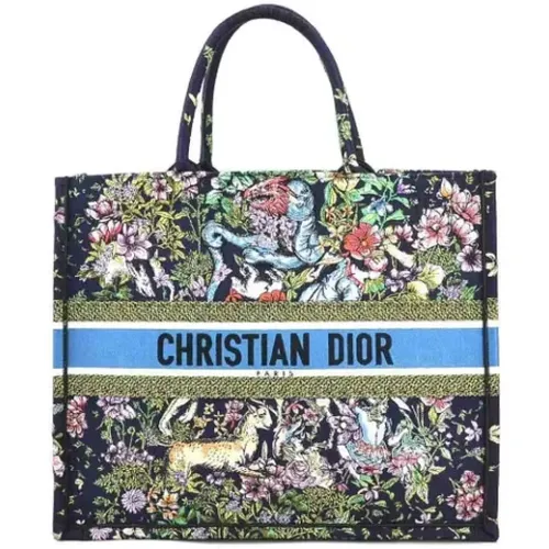 Pre-owned Tote Bags, female, , Size: ONE SIZE Pre-owned Canvas dior-bags - Dior Vintage - Modalova