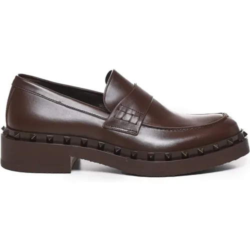Flat Shoes for Women , male, Sizes: 9 UK, 7 UK, 10 UK, 8 UK, 6 UK, 11 UK - Valentino Garavani - Modalova