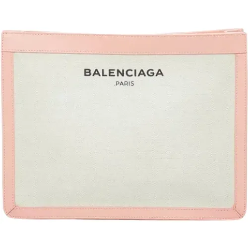 Pre-owned Clutches, female, , Size: ONE SIZE Pre-owned Canvas balenciaga-bags - Balenciaga Vintage - Modalova