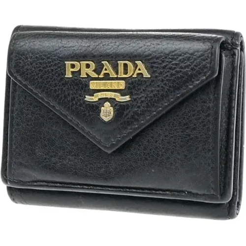 Pre-owned Leather wallets , female, Sizes: ONE SIZE - Prada Vintage - Modalova