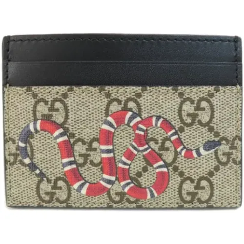 Pre-owned Wallets, female, , Size: ONE SIZE Pre-owned Plastic wallets - Gucci Vintage - Modalova