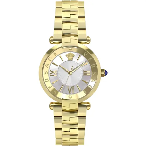 Revive Weißes Armbanduhr , Damen, Größe: ONE Size - Versace - Modalova