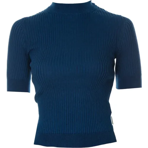 Schmal geschnittenes Stricktop Siljiaa , Damen, Größe: XL - ARMEDANGELS - Modalova