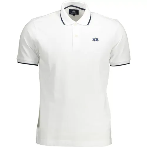 Polo Shirt Kurzarm Weiß , Herren, Größe: 2XL - LA MARTINA - Modalova