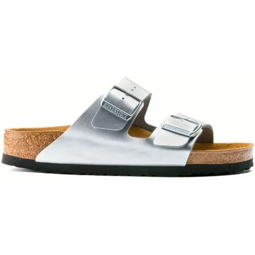 Kork Fußbett Sandalen , Damen, Größe: 37 EU - Birkenstock - Modalova