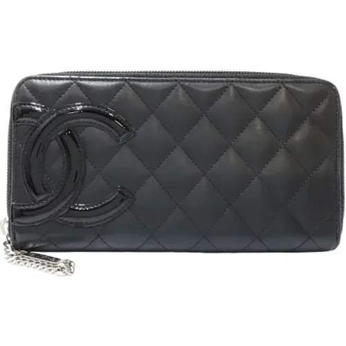 Pre-owned Leather wallets , female, Sizes: ONE SIZE - Chanel Vintage - Modalova