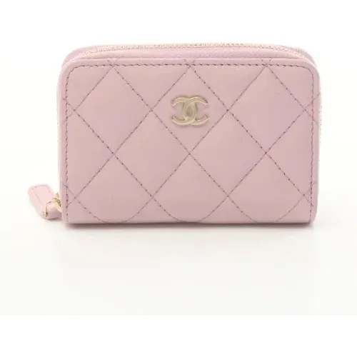 Pre-owned Wallets, female, , Size: ONE SIZE Pre-owned Leather wallets - Chanel Vintage - Modalova