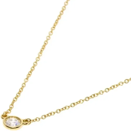 Pre-owned Jewellery, female, , Size: ONE SIZE Pre-owned Gold necklaces - Tiffany & Co. Pre-owned - Modalova