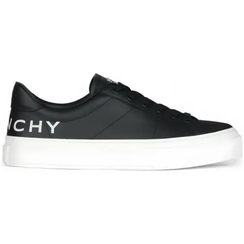 City Sport Leather Sneakers , male, Sizes: 10 UK - Givenchy - Modalova