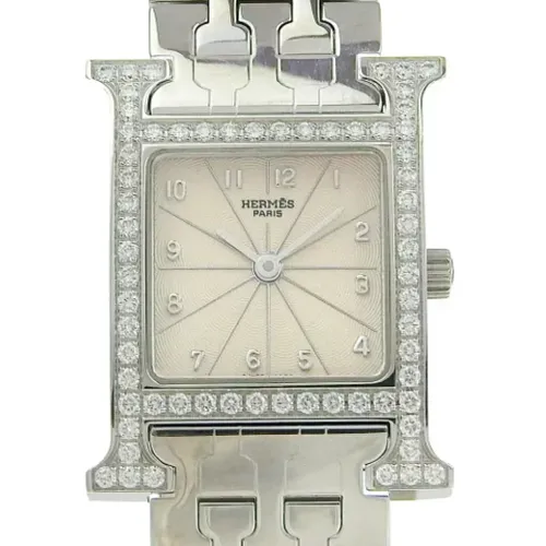 Pre-owned Watches, female, , Size: ONE SIZE Pre-owned Stainless Steel watches - Hermès Vintage - Modalova