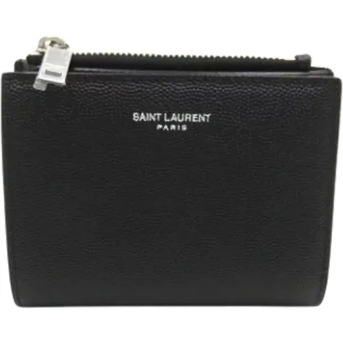 Pre-owned Leather wallets , female, Sizes: ONE SIZE - Yves Saint Laurent Vintage - Modalova