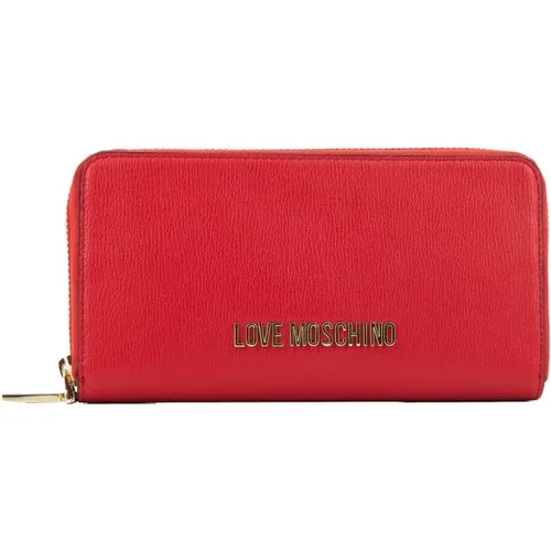 Wallets & Cardholders, female, , Size: ONE SIZE Elegant Wallet Cardholder - Love Moschino - Modalova