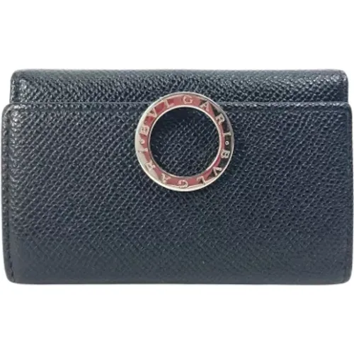 Pre-owned Accessories, male, , Size: ONE SIZE Pre-owned Leather key-holders - Bvlgari Vintage - Modalova