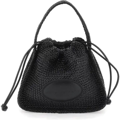 Small Ryan Handbag in Raff , female, Sizes: ONE SIZE - alexander wang - Modalova