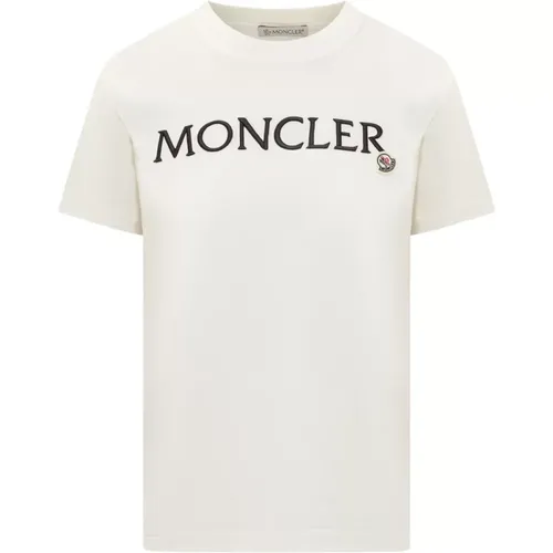 T-shirt and Polo Collection , female, Sizes: L - Moncler - Modalova