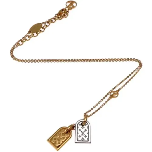 Pre-owned Jewellery, female, , Size: ONE SIZE Pre-owned Metal necklaces - Louis Vuitton Vintage - Modalova