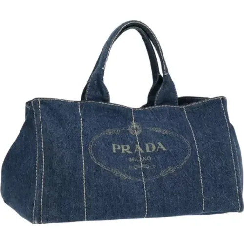 Pre-owned Canvas prada-bags , female, Sizes: ONE SIZE - Prada Vintage - Modalova