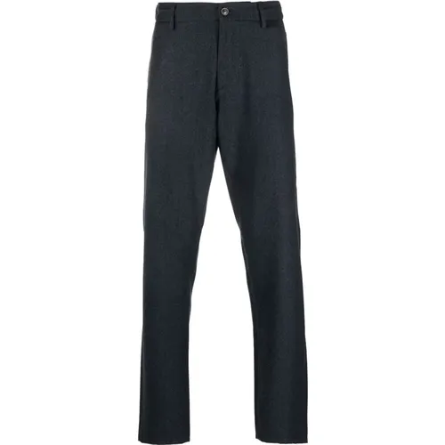 Flannel Wool Trousers, Drop 6 , male, Sizes: L, 2XL, M - Canali - Modalova