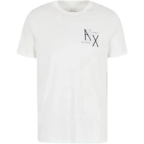 Logo T-shirt , Herren, Größe: S - Armani Exchange - Modalova