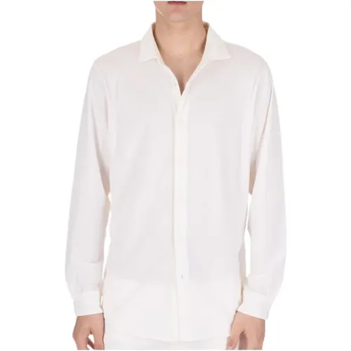 Jersey Shirt with French Collar , male, Sizes: M, L, XL - Altea - Modalova