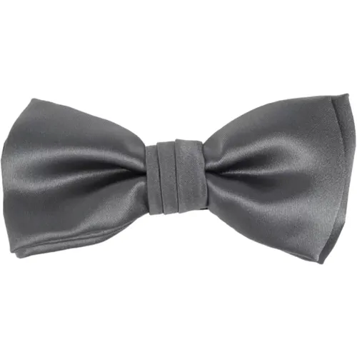 Bowties, male, , Size: ONE SIZE Silk Bow Tie - Salvatore Ferragamo - Modalova