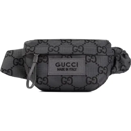 Graue Gürteltasche mit GG-Logo - Gucci - Modalova