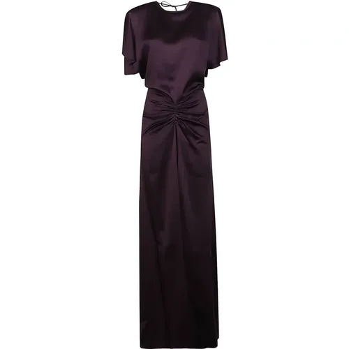 Elegantes Kleid mit geraffter Taille - Victoria Beckham - Modalova