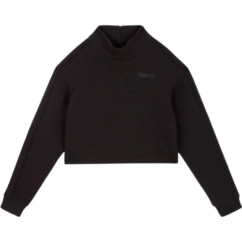 Schwarzer Pullover für Kinder - Emporio Armani - Modalova