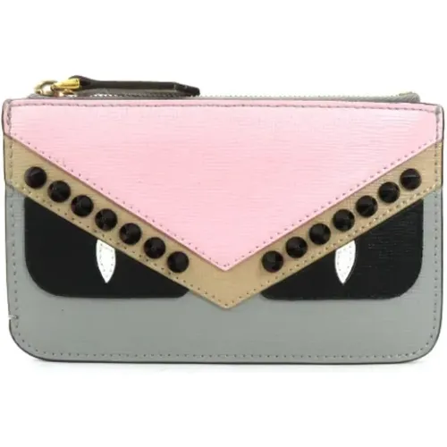 Pre-owned Wallets, female, , Size: ONE SIZE Pre-owned Leather wallets - Fendi Vintage - Modalova