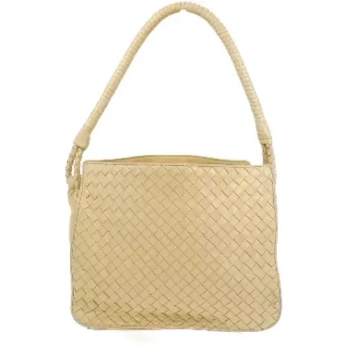 Pre-owned Leder schultertasche - Bottega Veneta Vintage - Modalova