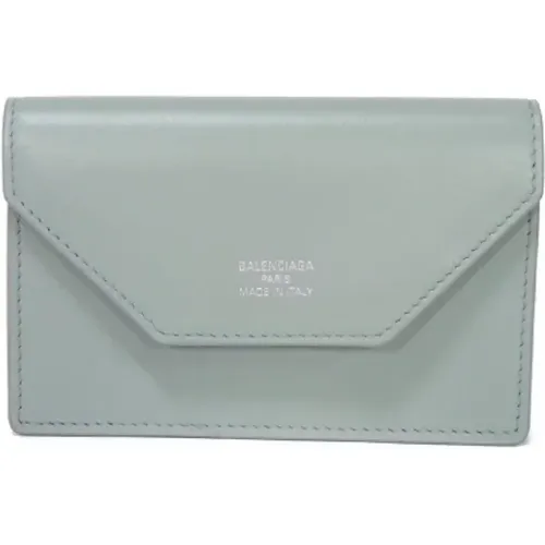 Pre-owned Wallets, female, , Size: ONE SIZE Pre-owned Leather wallets - Balenciaga Vintage - Modalova