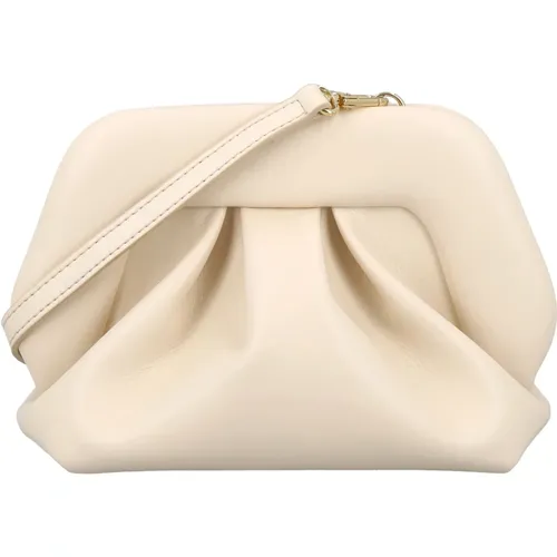 Elegant Gea Clutch Handbag Shell , female, Sizes: ONE SIZE - THEMOIRè - Modalova