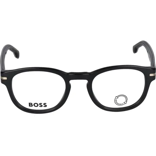 Glasses, male, , Size: 50 MM Stylish Eyeglasses Model 1504 - Hugo Boss - Modalova