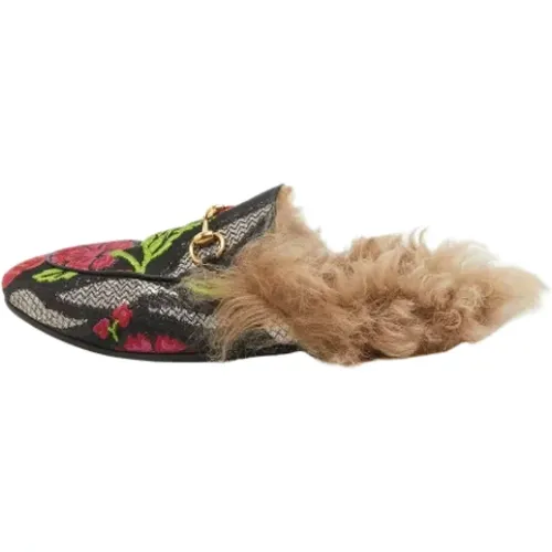 Pre-owned Fur sandals , female, Sizes: 5 UK - Gucci Vintage - Modalova
