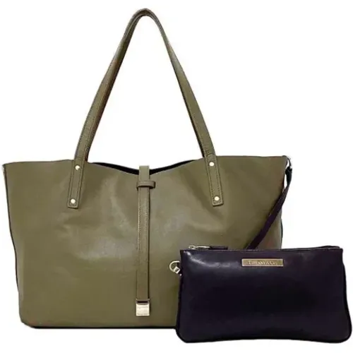 Pre-owned Tote Bags, female, , Size: ONE SIZE Pre-owned Leather totes - Tiffany & Co. Pre-owned - Modalova