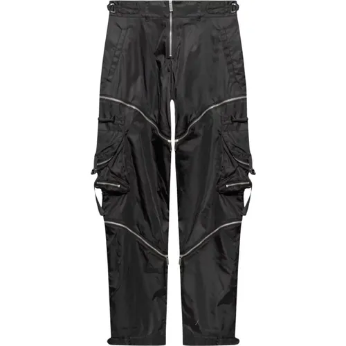 Cargo trousers with detachable legs , male, Sizes: L - Off White - Modalova