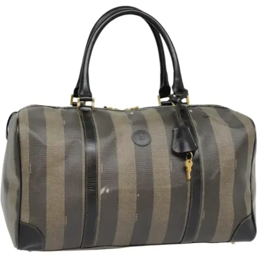 Pre-owned Canvas travel-bags , female, Sizes: ONE SIZE - Fendi Vintage - Modalova