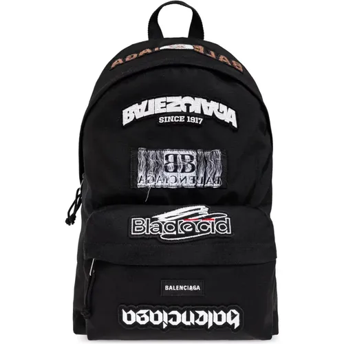 Rucksack mit Logo Balenciaga - Balenciaga - Modalova