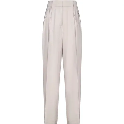 Hose Eleganter Stil , Damen, Größe: M - Blanca Vita - Modalova