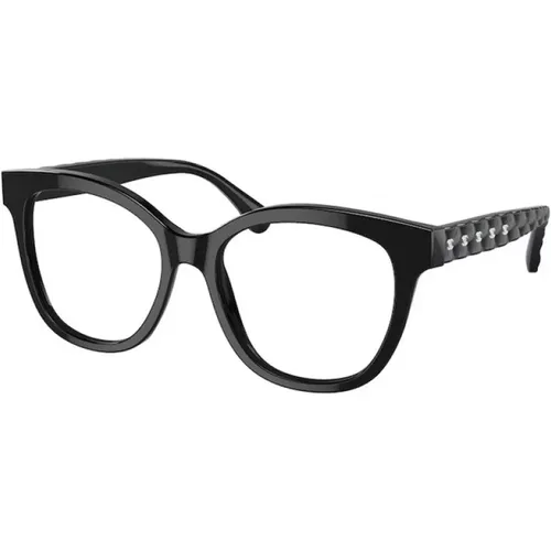 Schwarze Ch3442 C760 Sonnenbrille , unisex, Größe: 53 MM - Chanel - Modalova