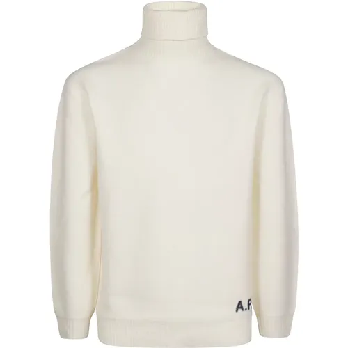 Turtlenecks, male, , Size: M Turtle Neck Sweater - A.p.c. - Modalova