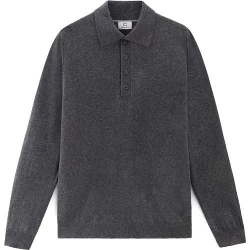 Stylischer Pullover für Männer/Frauen , Herren, Größe: M - Woolrich - Modalova