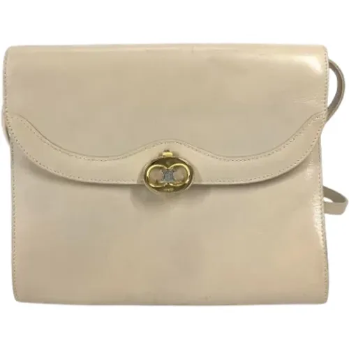 Pre-owned Cross Body Bags, female, , Size: ONE SIZE Pre-owned Leather celine-bags - Celine Vintage - Modalova