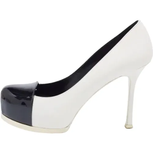 Pre-owned Pumps, female, , Size: 7 US Pre-owned Leather heels - Yves Saint Laurent Vintage - Modalova