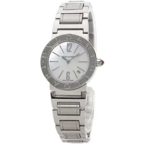 Pre-owned Watches, female, , Size: ONE SIZE Pre-owned Stainless Steel watches - Bvlgari Vintage - Modalova