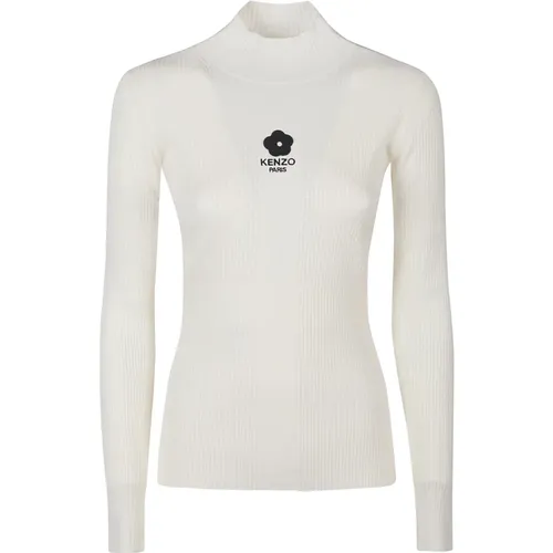 Mock Neck Top , Damen, Größe: S - Kenzo - Modalova