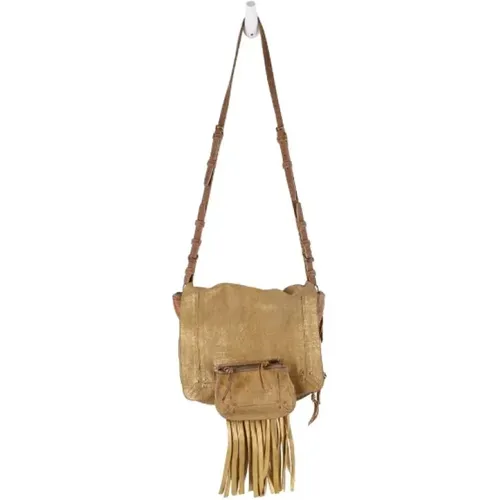 Pre-owned Cross Body Bags, female, , Size: ONE SIZE Pre-owned Canvas shoulder-bags - Jérôme Dreyfuss Pre-owned - Modalova